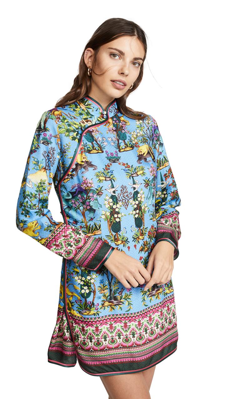 F R S For Restless Sleepers Animal Print Shirtdress