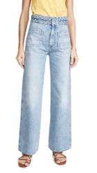 Citizens Of Humanity Isla Braided Wide Leg Jeans