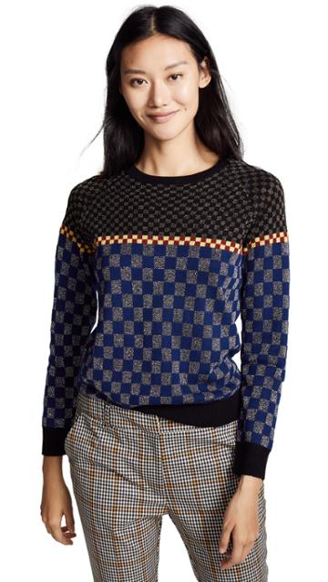 Replica Los Angeles Checkerboard Jacquard Sweatshirt