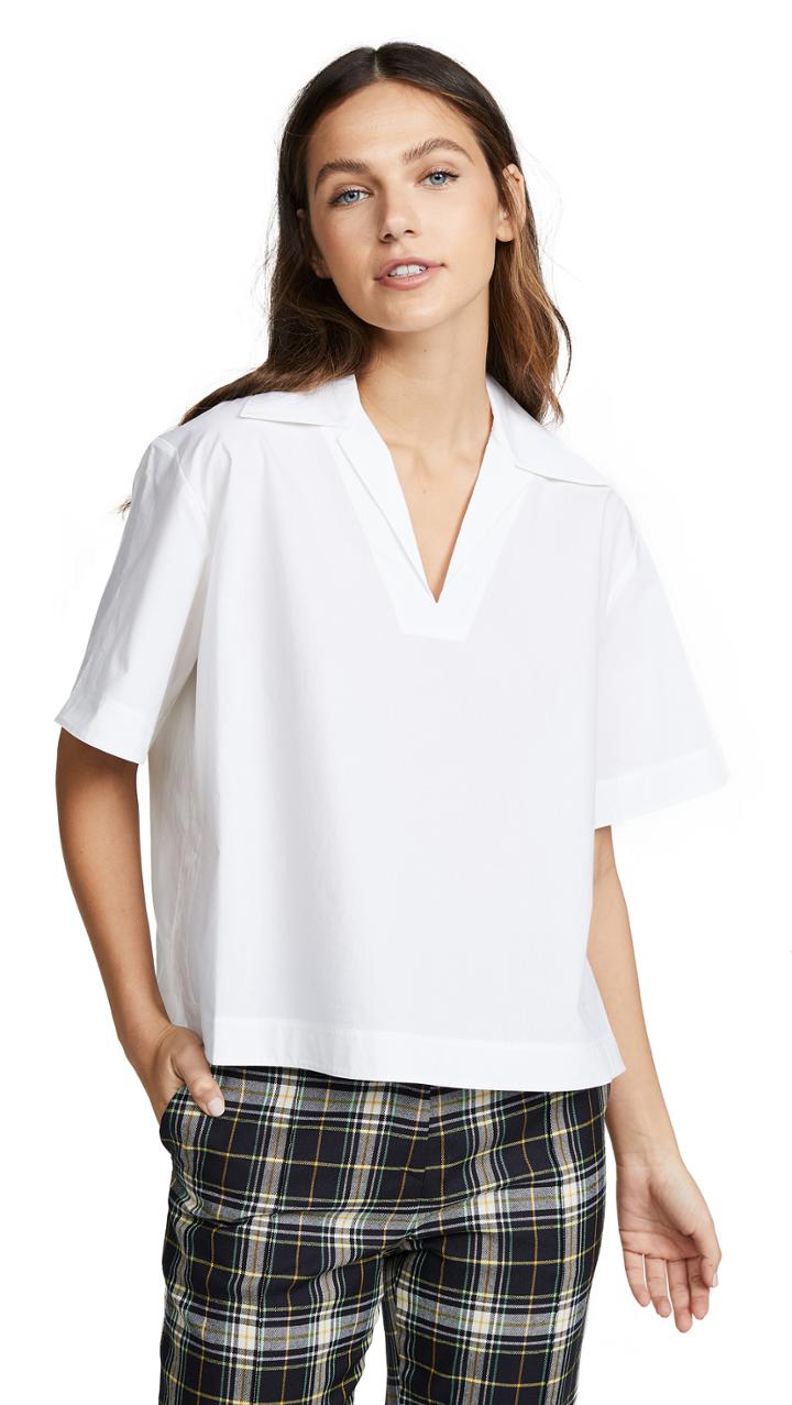Acne Studios Sasha Poplin Blouse