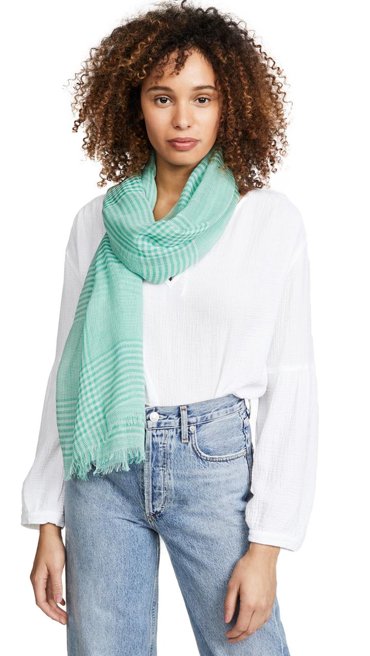 Free People Jessa Gingham Scarf