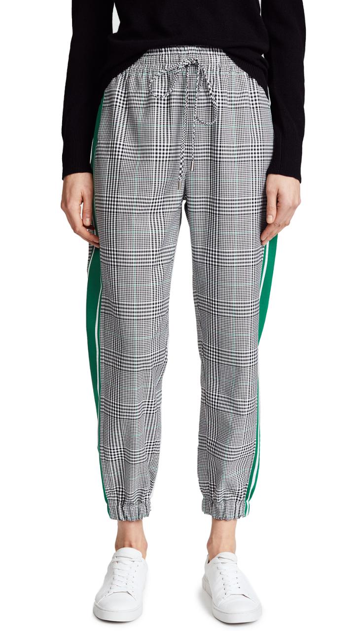 Monse Glen Plaid Jogger Pants