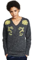 Kenzo V Neck Comfort Sweater