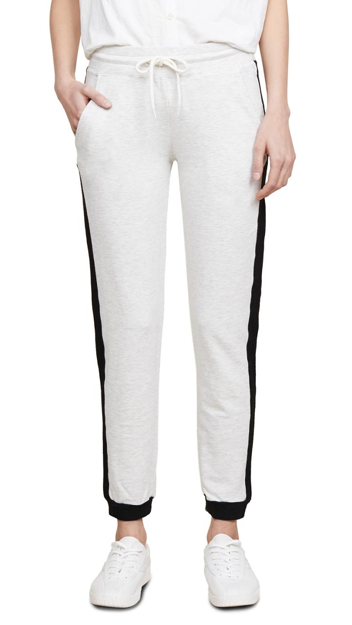 Monrow Color Block Sporty Sweatpants