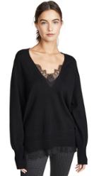 Brochu Walker Lace V Looker Sweater