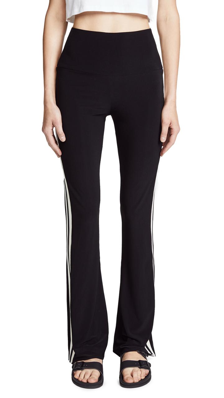 Norma Kamali Side Stripe Boot Pants
