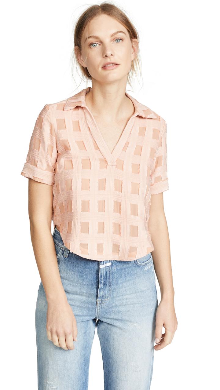Rachel Comey Swift Polo Top