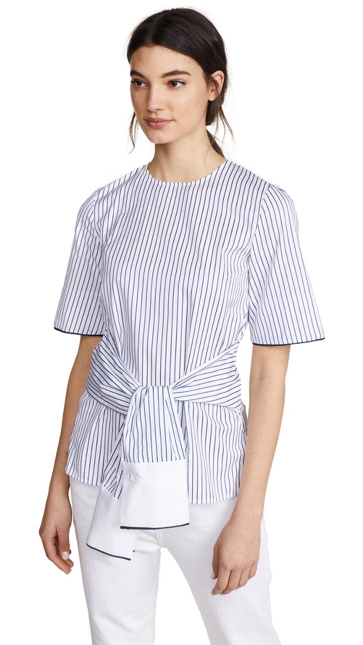 Victoria Victoria Beckham Sleeve Wrap Top