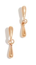 Rebecca Minkoff Double Teardrop Stud Earrings