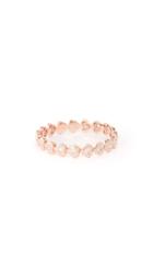 Shay 18k Gold Heart Eternity Ring