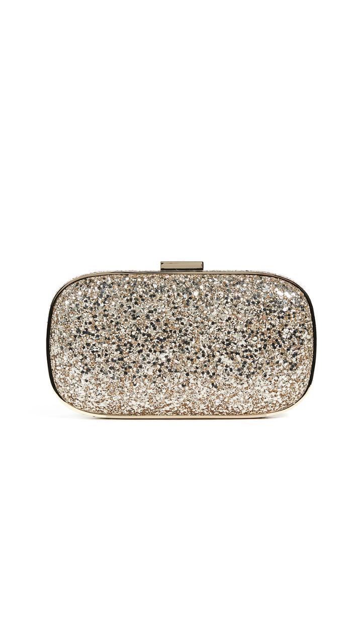 Anya Hindmarch Marano Clutch In Glitter