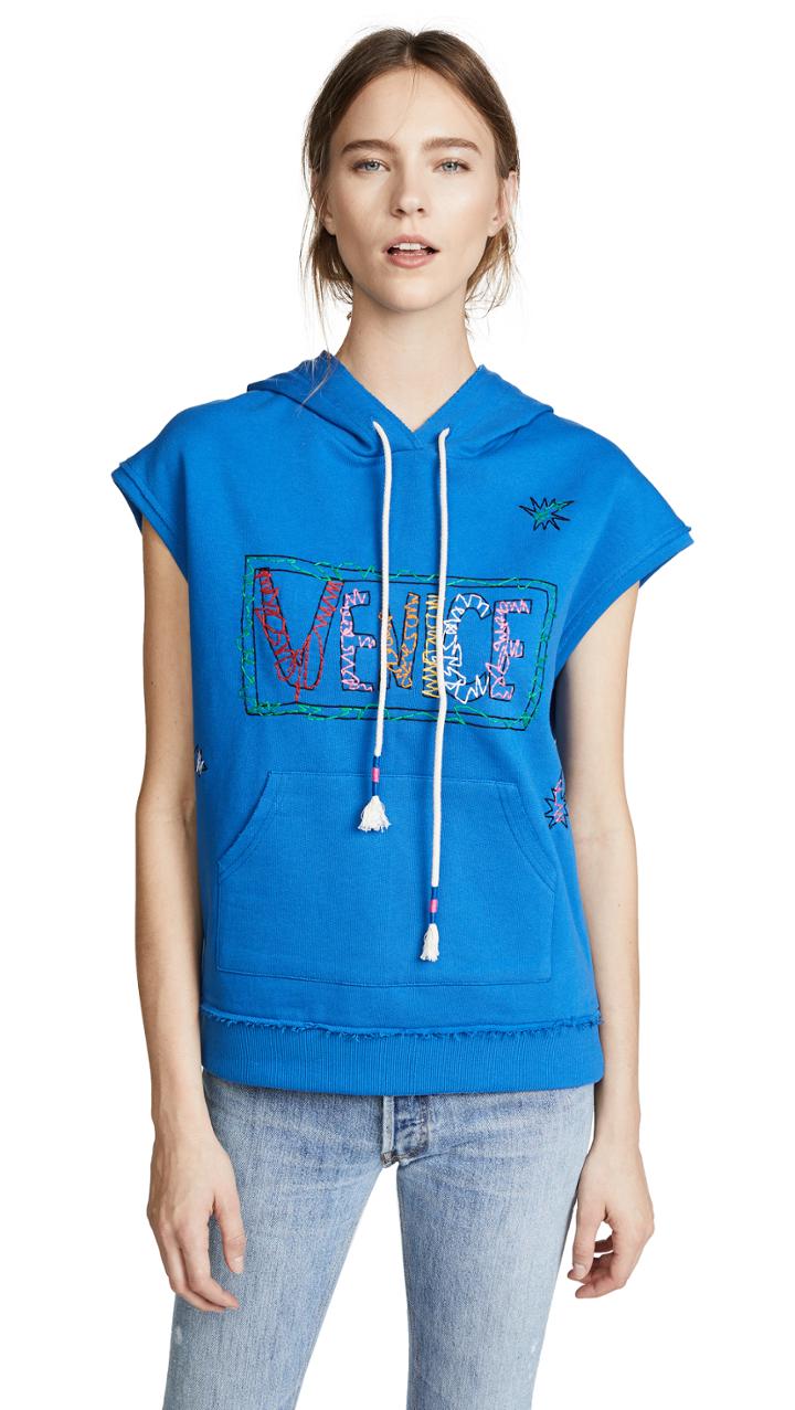Mira Mikati Venice Beach Sleeveless Hoodie