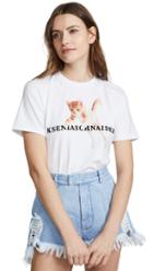 Ksenia Schnaider Ginger Cat Slim T Shirt