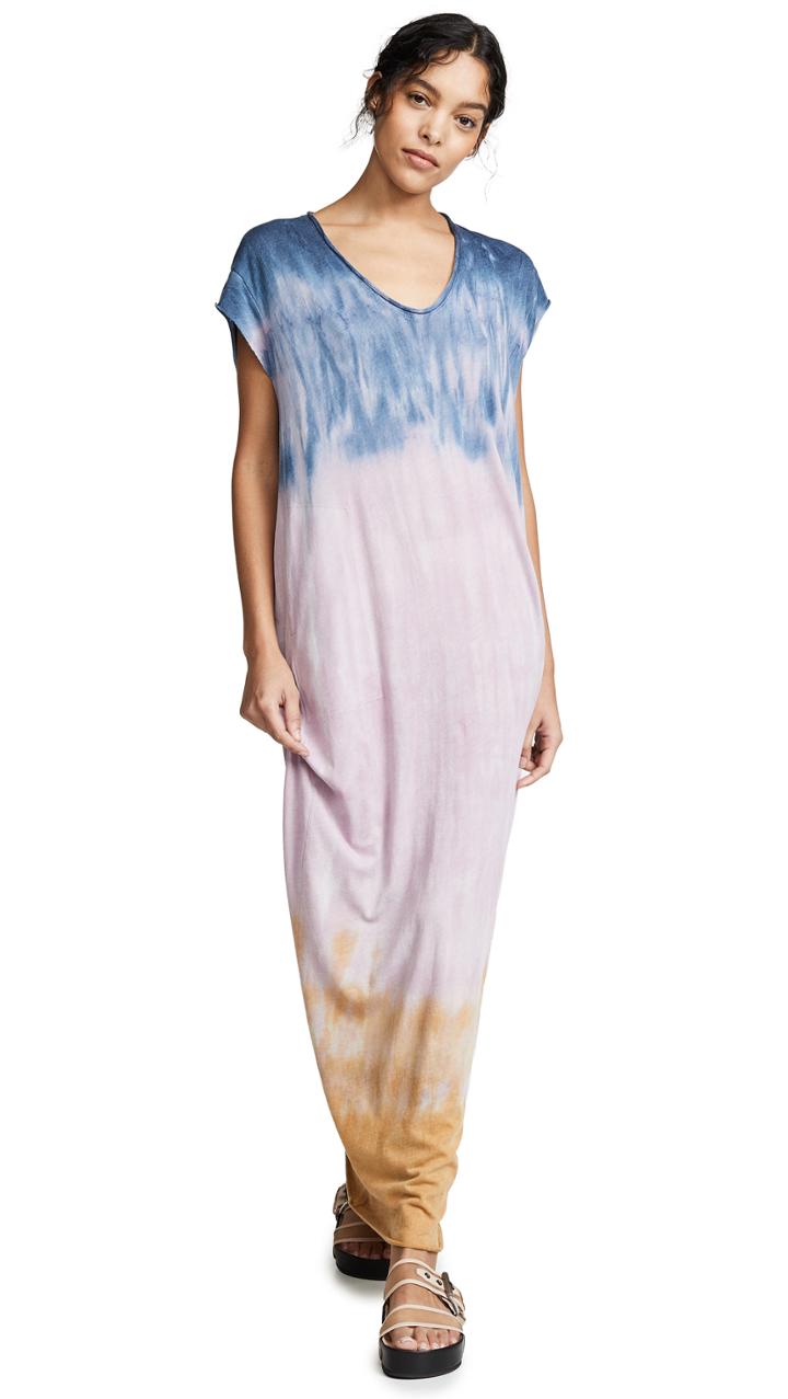 Raquel Allegra Tie Dye Caftan