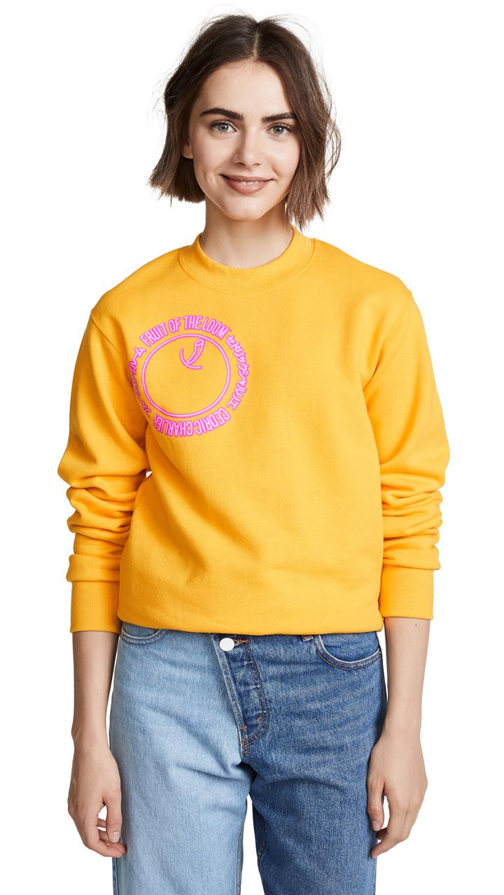 Cedric Charlier X Fruit Of The Loom Double Pocket Pullover