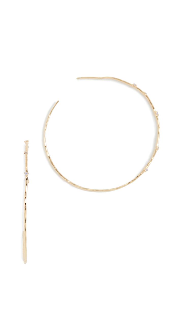 Gorjana Cleo Large Hoop Earrings