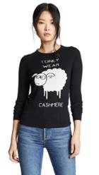 Boutique Moschino I Only Wear Cashmere Sweater