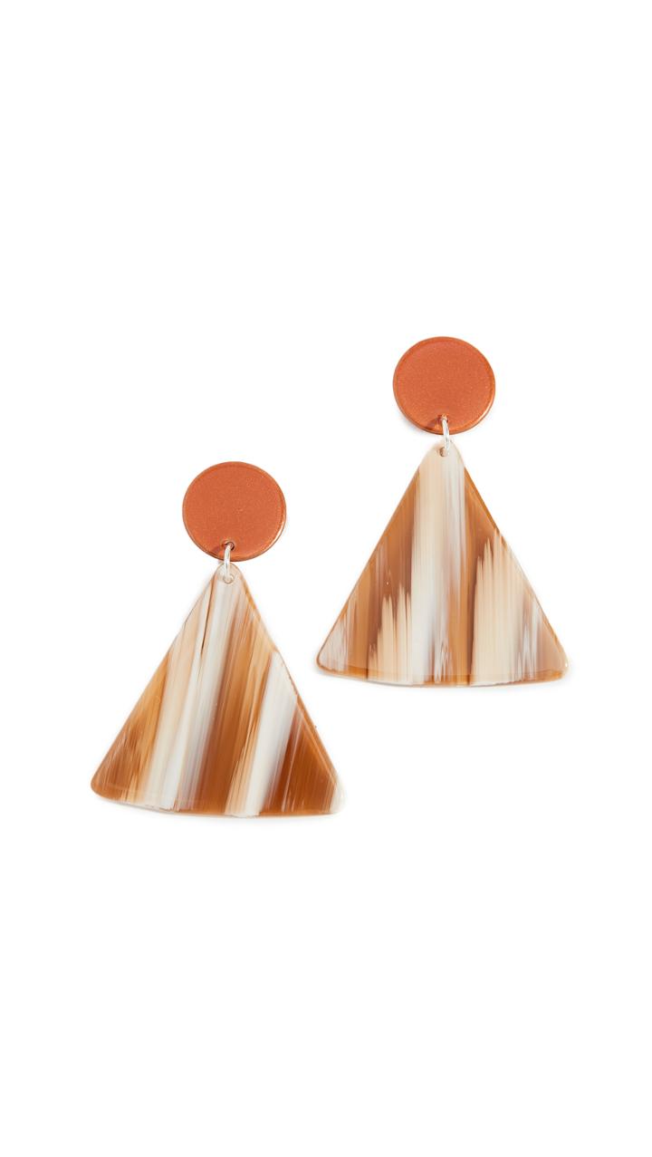 Bianca Mavrick Chip Earrings