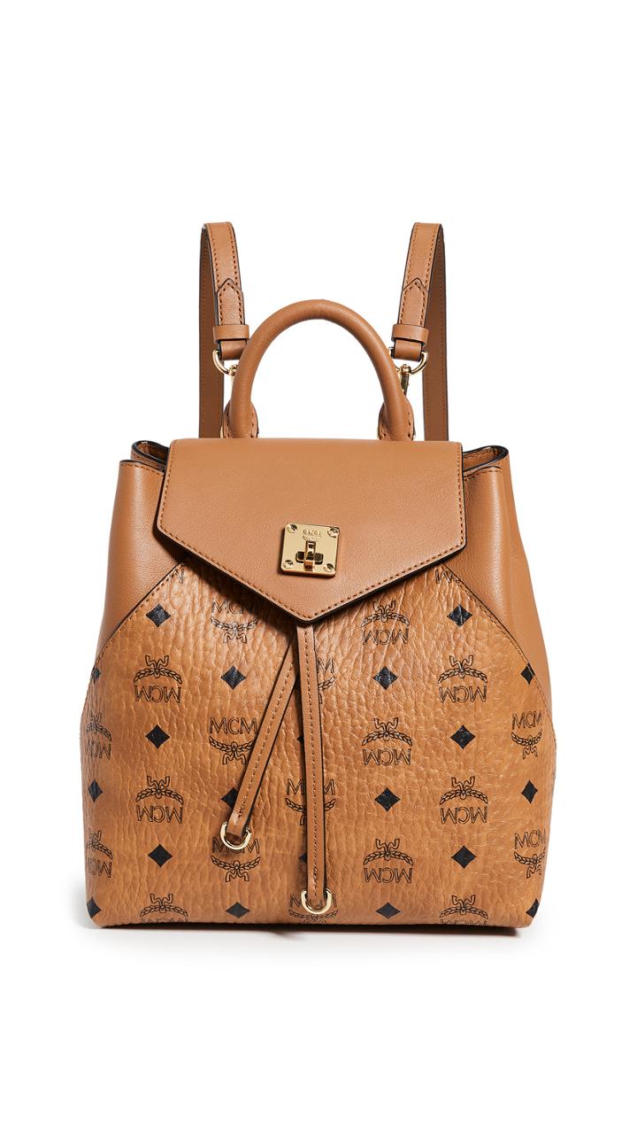 Mcm Essential Visetos Original Small Backpack