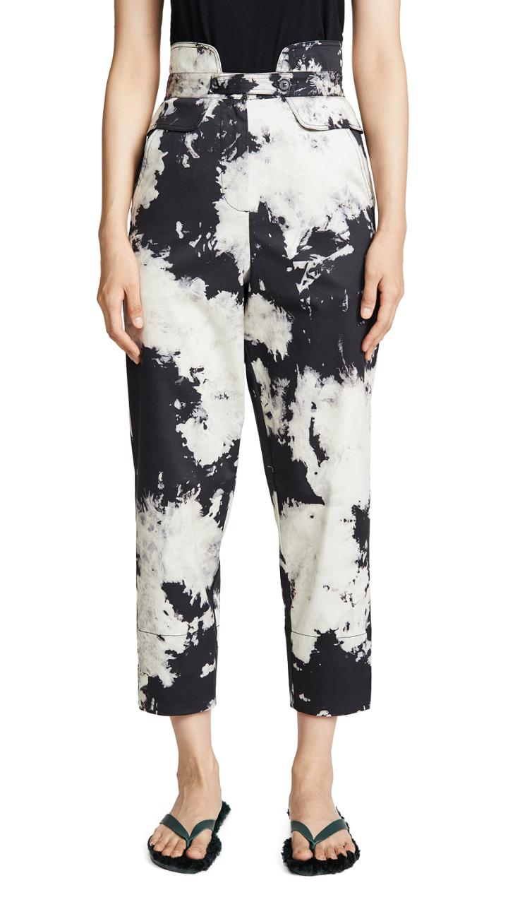 Sea Ione Spotted Bleach Pants