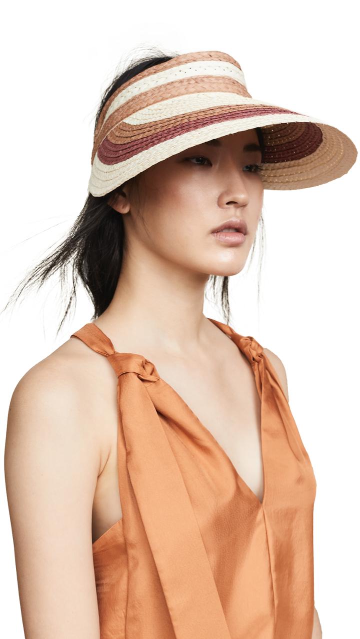 Hat Attack Summer Stripe Visor