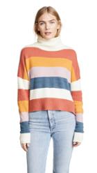Minkpink Colorblock Knit Sweater