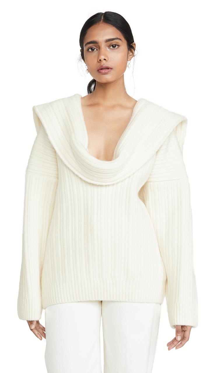 Jacquemus Ahwa Mesh Sweater