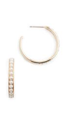 Jane Taylor 14k 1 Chubby Stud Hoops 