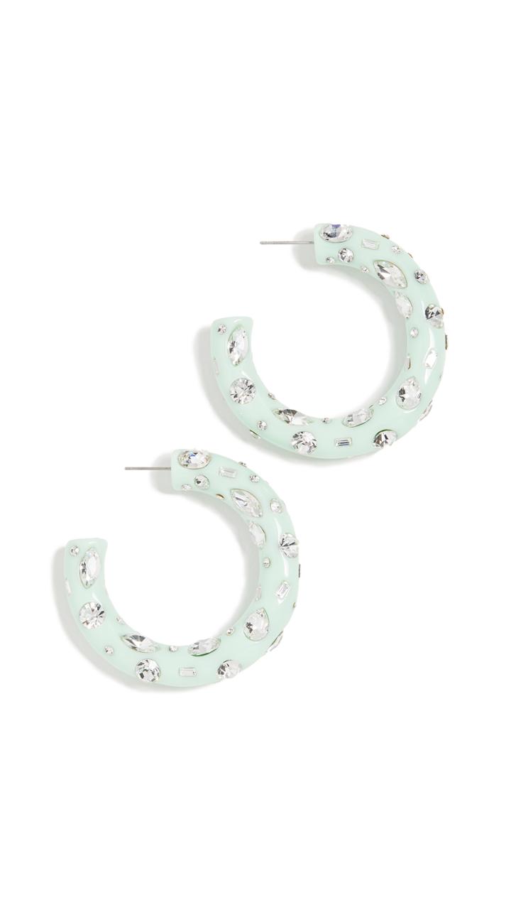 Dannijo Kelly Hoop Earrings