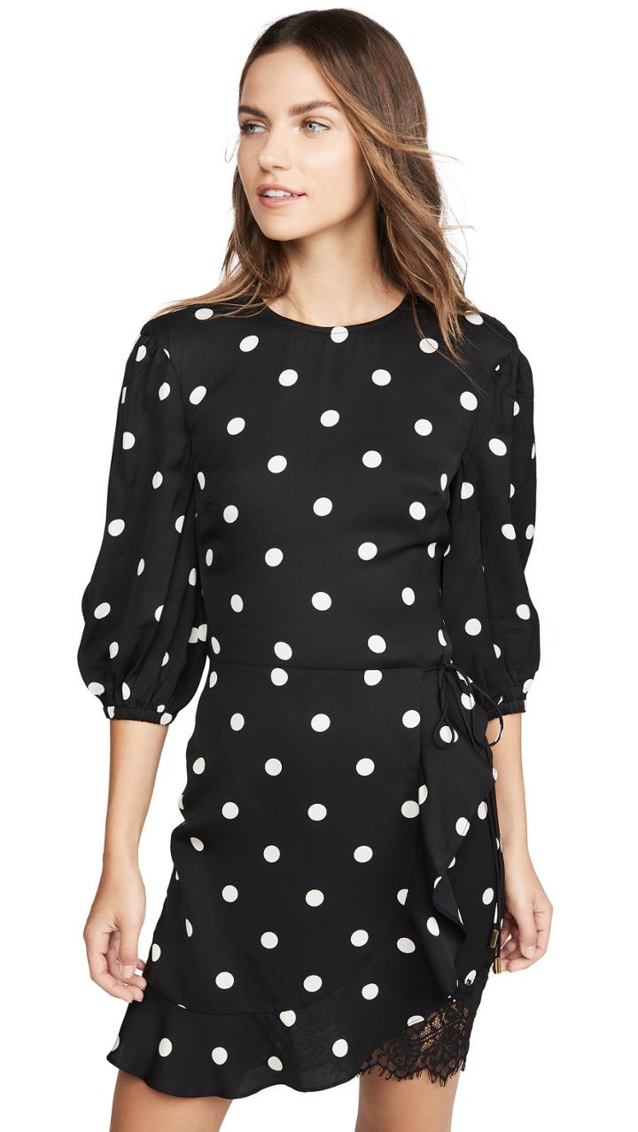 Rebecca Vallance Penelope Long Sleeve Mini Dress