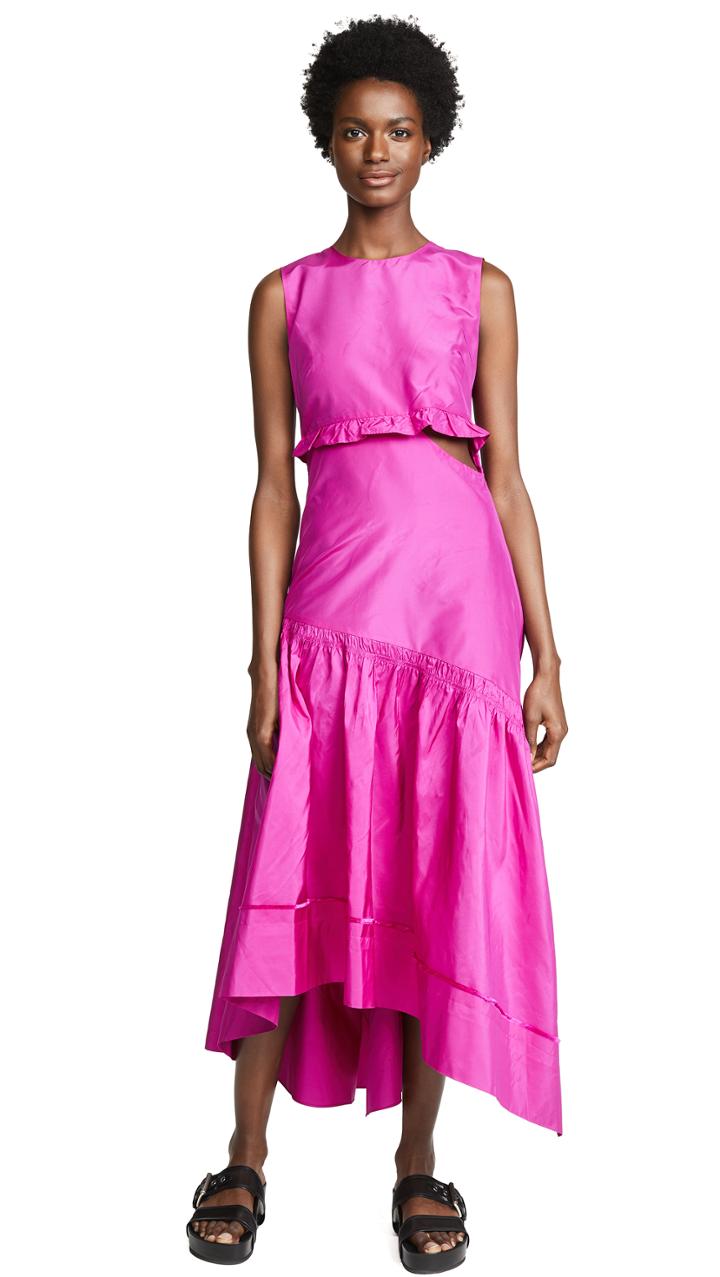 3 1 Phillip Lim Taffeta Maxi Dress