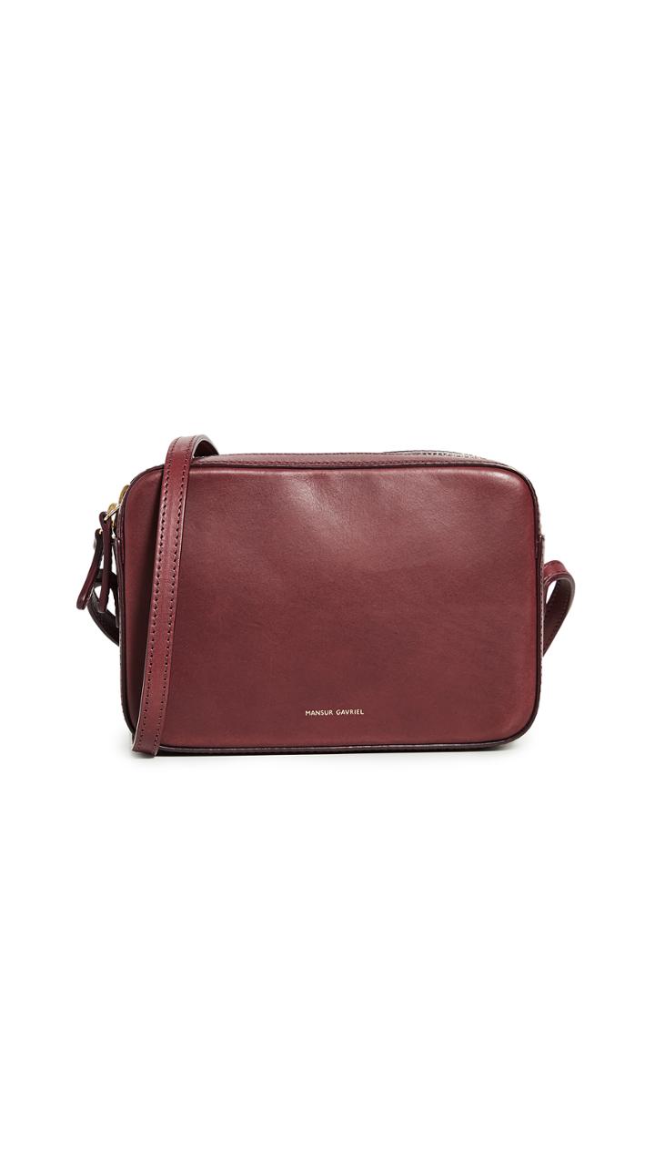 Mansur Gavriel Double Zip Crossbody Bag