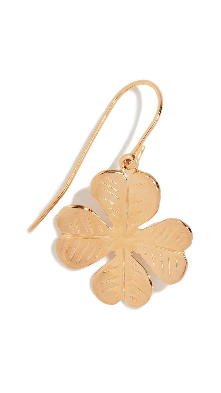 Aurelie Bidermann Aurelie Clover Single Earring