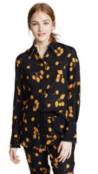 3 1 Phillip Lim Collared Printed Blouse