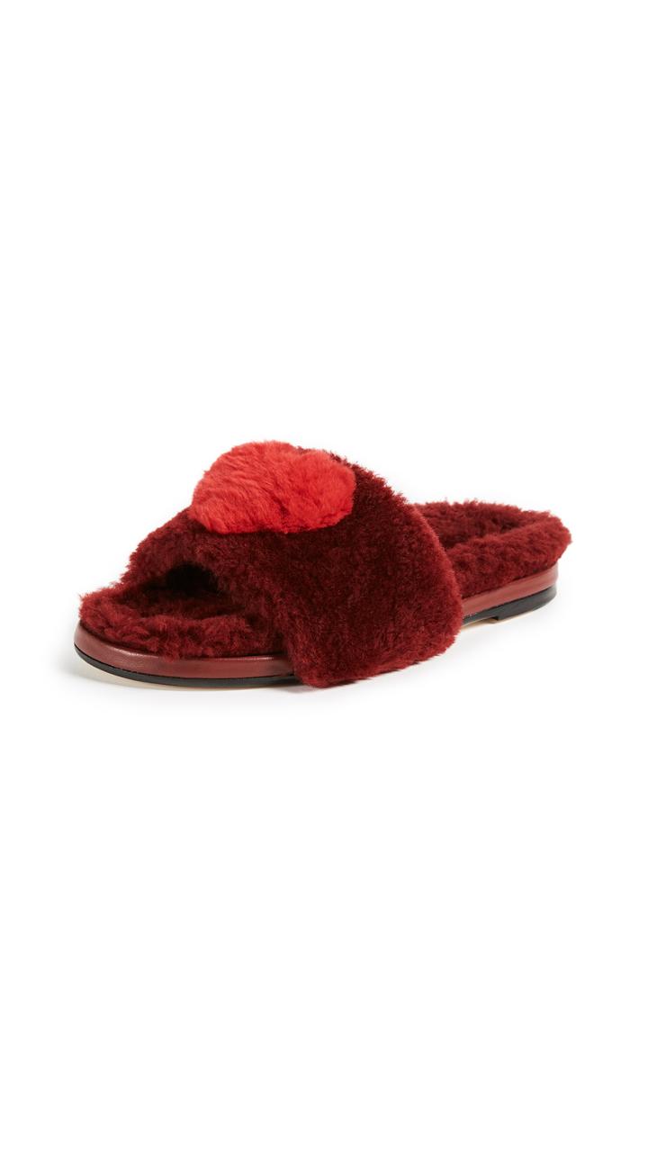Anya Hindmarch Heart Slides