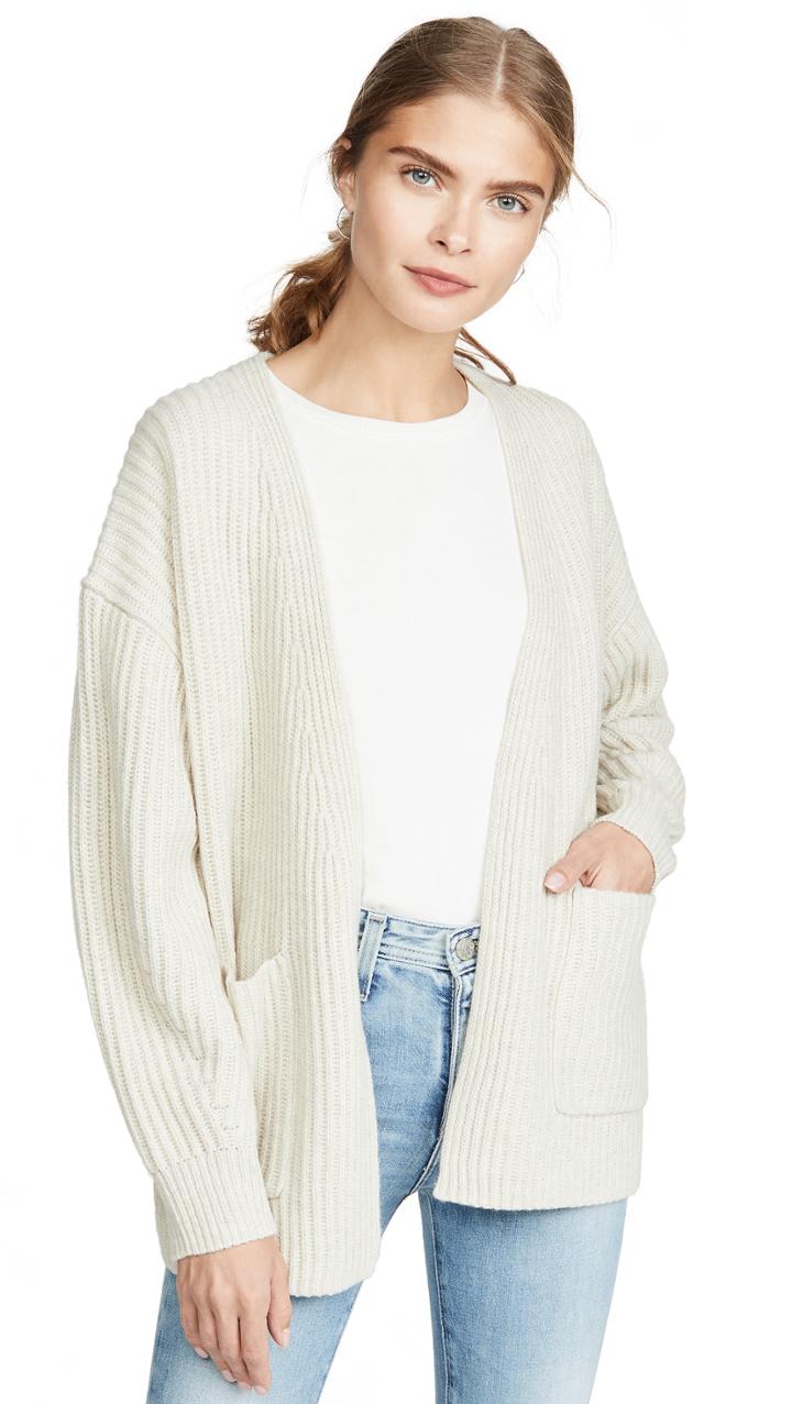 Madewell Walnut Rib Stitch Sweater