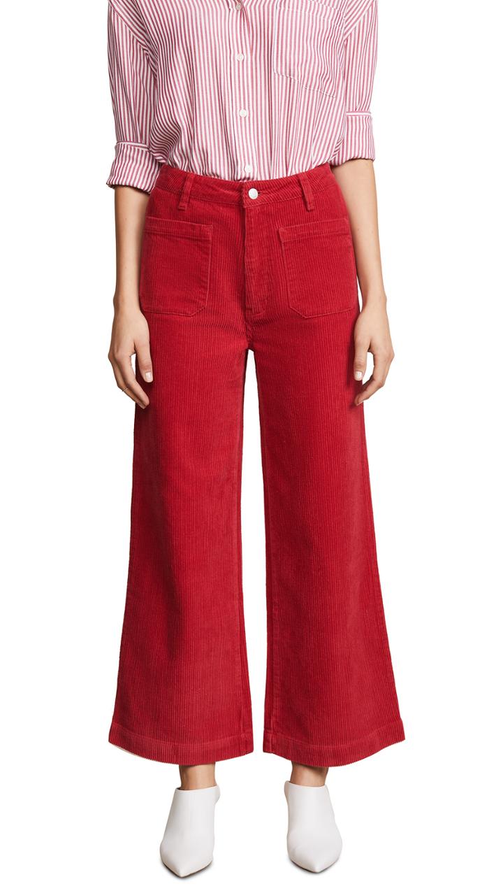 Rolla S Cord Sailor Pants
