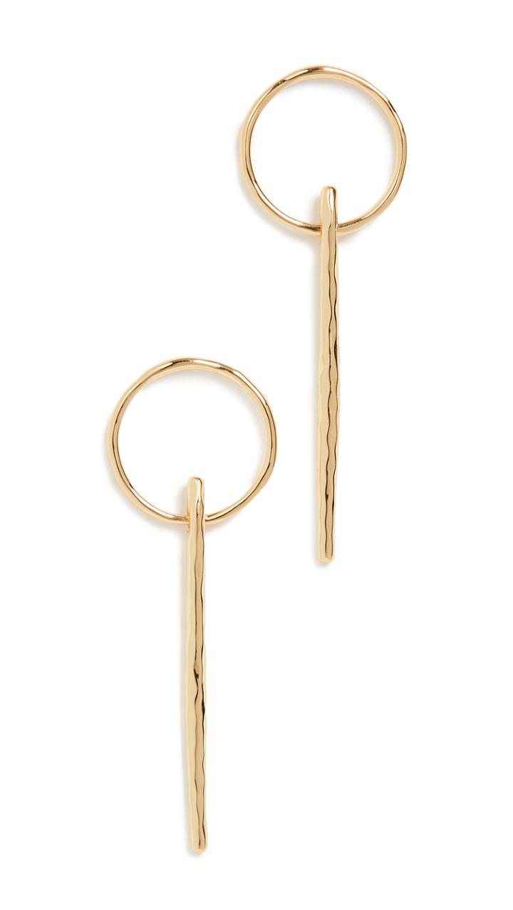 Gorjana Balboa Drop Stud Earrings