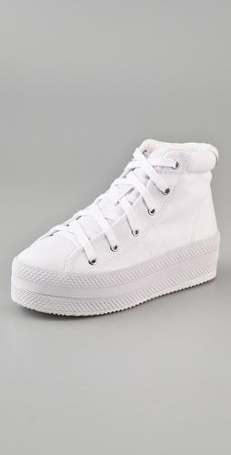 Chloe Sevigny for Opening Ceremony Canvas Platform Sneakers