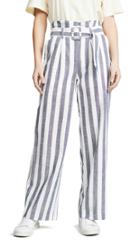 J O A Striped Pants