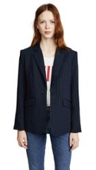Derek Lam 10 Crosby Cropped Shell With Elastic Back