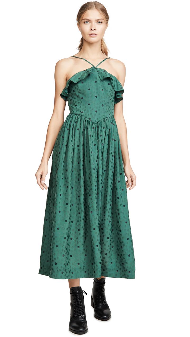 Alexa Chung Halterneck Dress