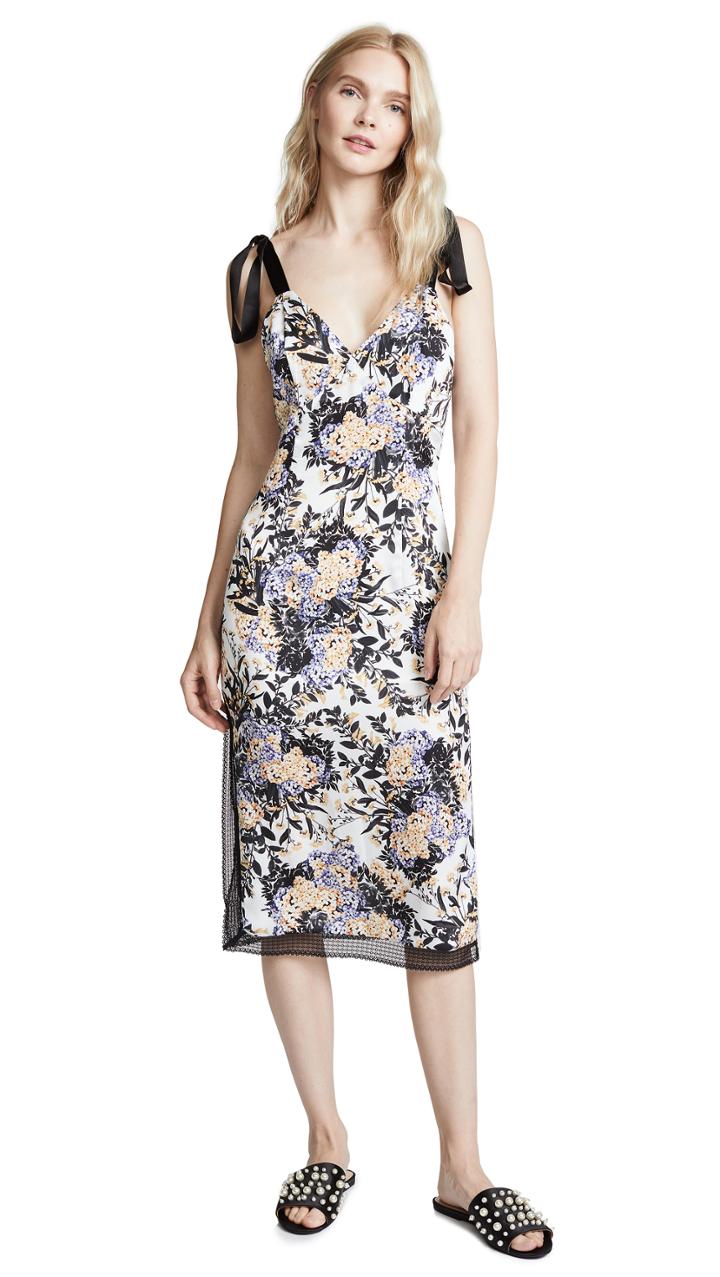 Goen J Floral Sleeveless Dress