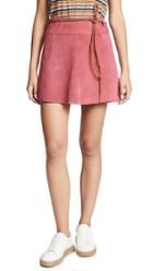 M I H Jeans Rosemoor Suede Skirt