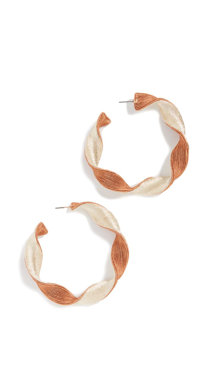 Rebecca De Ravenel Penelope Hoop Earrings