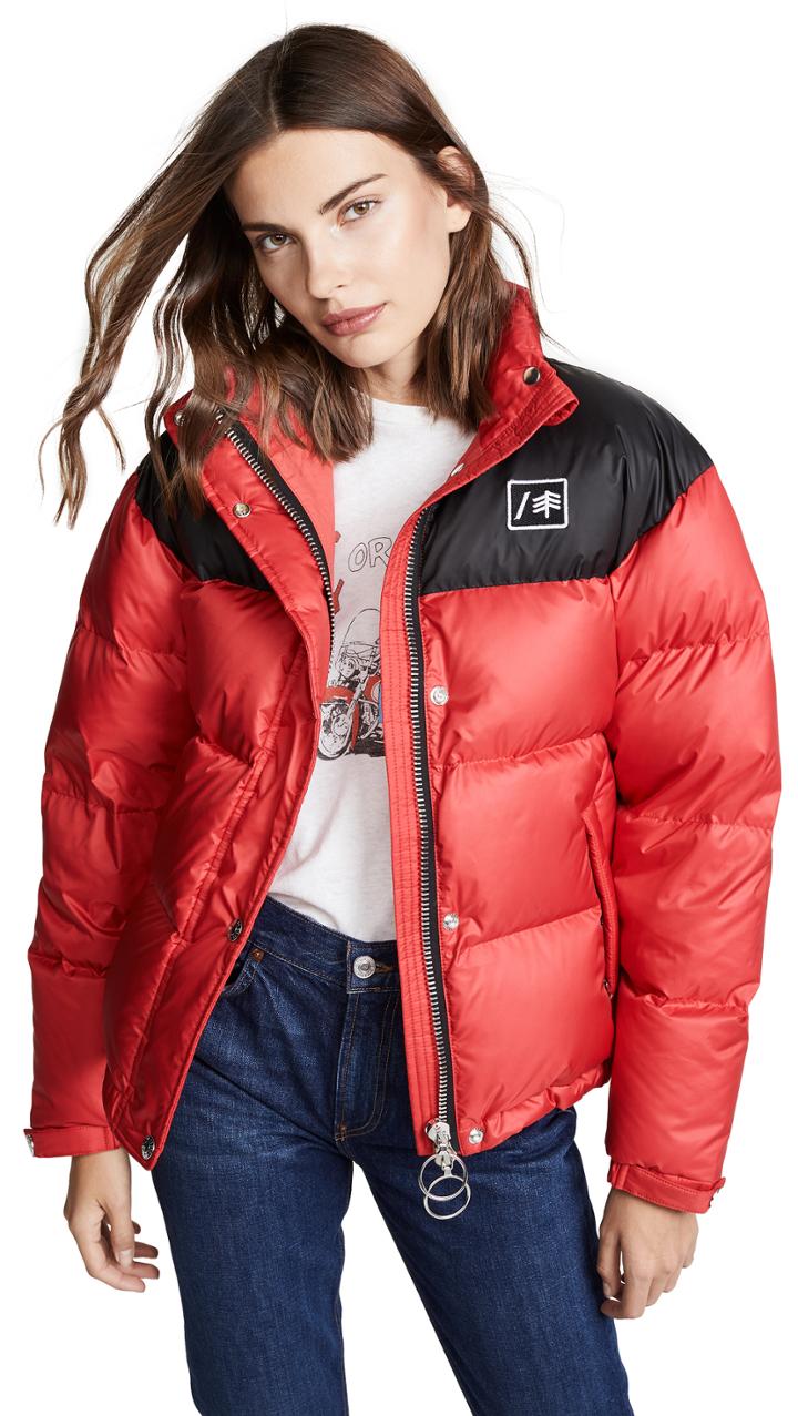 Re Done Cropped Puffer