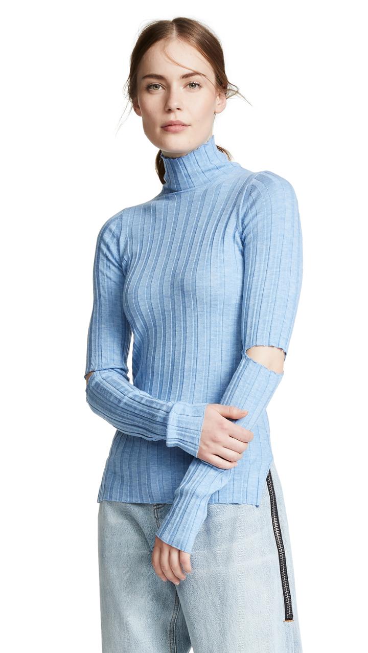 Helmut Lang Slash Rib Knit