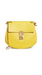 What Goes Around Comes Around Chloe Yellow Medium Drew Bag