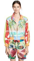 Farm Rio Tucano Mix Print Bomber