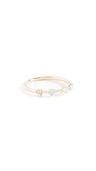 Wwake 14k Four Step Ring